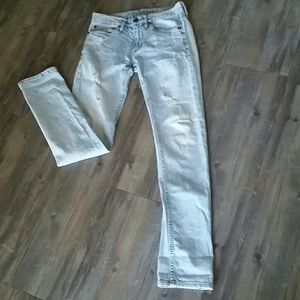 Distressed wash out American Eagle jeans
